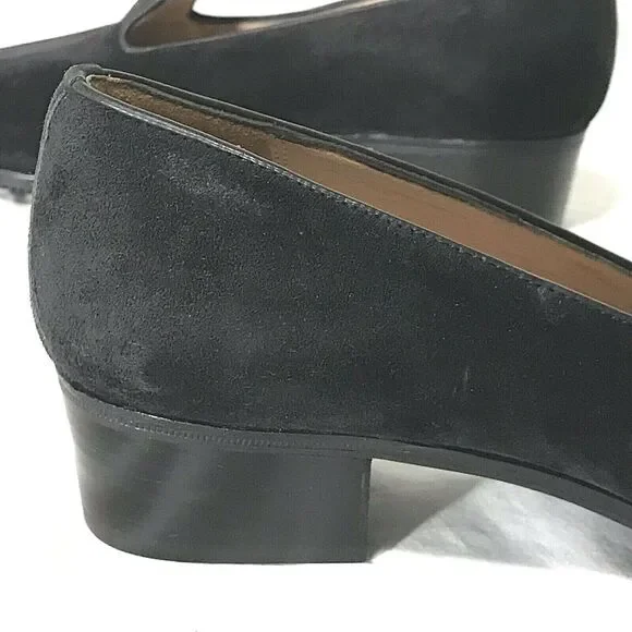 Gravati Shoes Suede Venetian Loafers Men 8 Women 9.5 Wilson Dean Wilkes Bashford - Picture 5 of 12